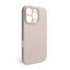 Чехол Full Silicone Case для Apple iPhone 16 Pro grey pink (73) закрытая камера (без логотипа)