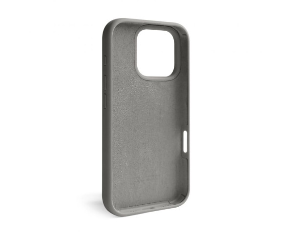 Чохол Full Silicone Case для Apple iPhone 16 Pro titanium grey (74)