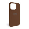 Чохол Full Silicone Case для Apple iPhone 16 Pro dark brown (75)