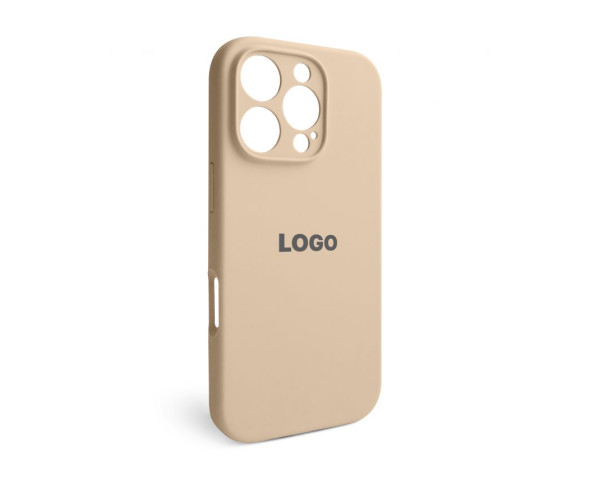 Чехол Full Silicone Case для Apple iPhone 16 Pro desert gold (76) закрытая камера