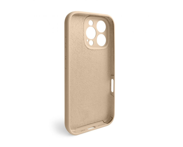 Чохол Full Silicone Case для Apple iPhone 16 Pro desert gold (76) закрита камера (без логотипу)