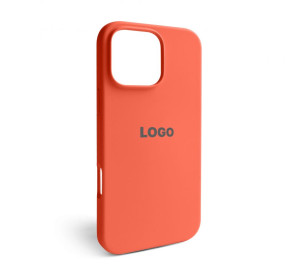 Чехол Full Silicone Case для Apple iPhone 16 Pro Max apricot (02)