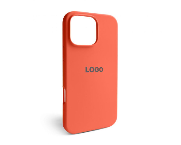 Чехол Full Silicone Case для Apple iPhone 16 Pro Max apricot (02)