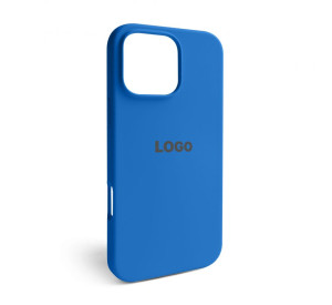 Чехол Full Silicone Case для Apple iPhone 16 Pro Max royal blue (03)