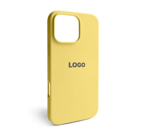 Чехол Full Silicone Case для Apple iPhone 16 Pro Max yellow (04)