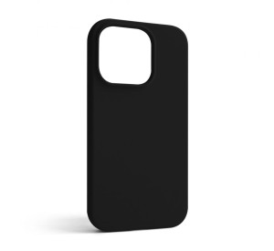 Чехол Full Silicone Case для Apple iPhone 16 Pro Max black (18) (без логотипа)