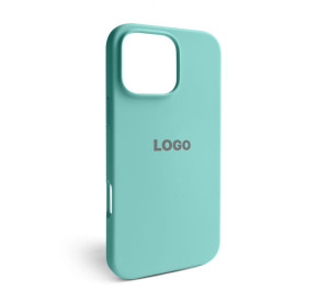 Чехол Full Silicone Case для Apple iPhone 16 Pro Max ice blue (21)