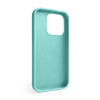 Чехол Full Silicone Case для Apple iPhone 16 Pro Max ice blue (21) (без логотипа)