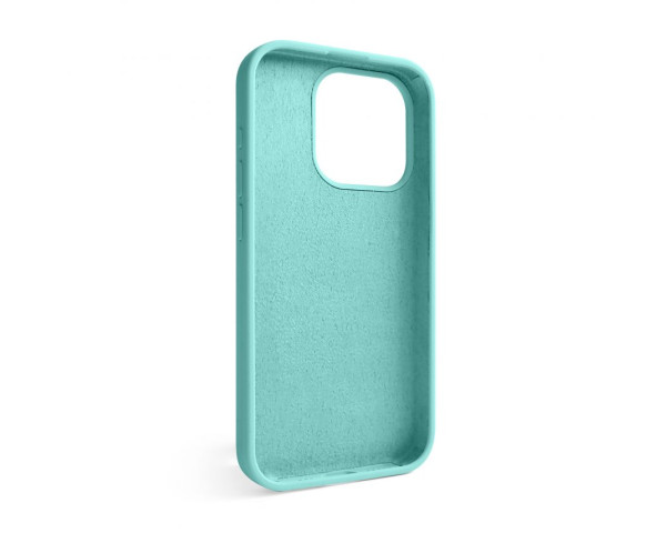 Чехол Full Silicone Case для Apple iPhone 16 Pro Max ice blue (21) (без логотипа)