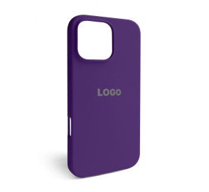Чехол Full Silicone Case для Apple iPhone 16 Pro Max purple (34)