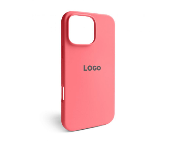 Чохол Full Silicone Case для Apple iPhone 16 Pro Max watermelon pink (52)