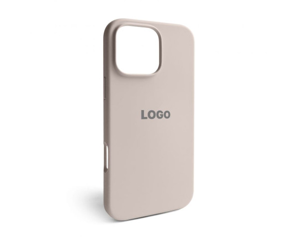 Чохол Full Silicone Case для Apple iPhone 16 Pro Max grey pink (73)