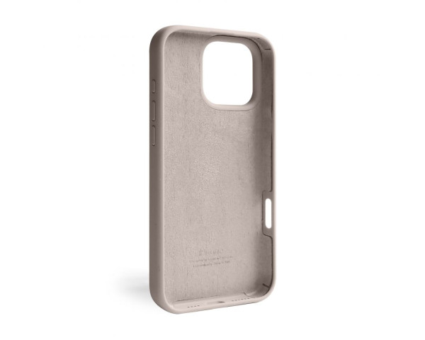 Чохол Full Silicone Case для Apple iPhone 16 Pro Max grey pink (73)