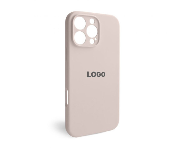 Чохол Full Silicone Case для Apple iPhone 16 Pro Max grey pink (73) закрита камера