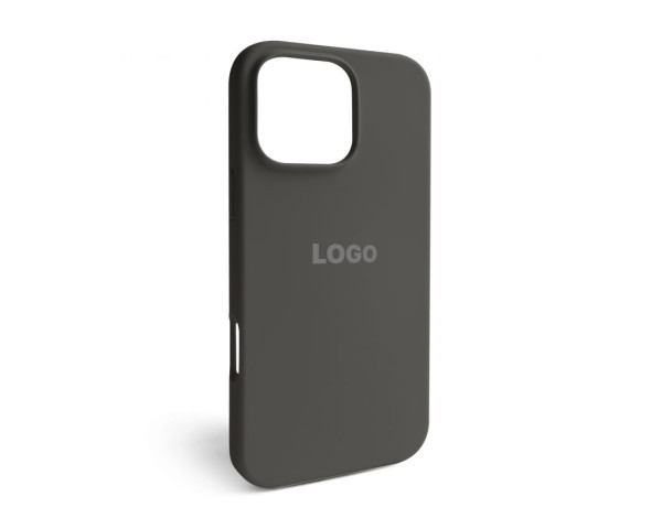 Чохол Full Silicone Case для Apple iPhone 16 Pro Max titanium grey (74)