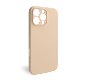 Чехол Full Silicone Case для Apple iPhone 16 Pro Max desert gold (76) закрытая камера (без логотипа)