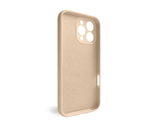 Чохол Full Silicone Case для Apple iPhone 16 Pro Max desert gold (76) закрита камера (без логотипу)