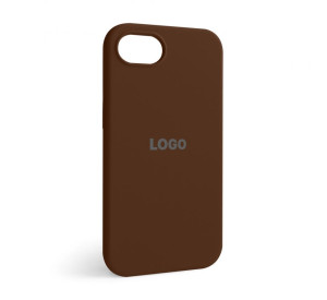 Чохол Full Silicone Case для Apple iPhone 16e dark brown (75)