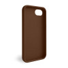 Чохол Full Silicone Case для Apple iPhone 16e dark brown (75)