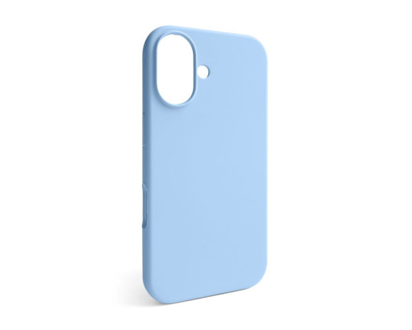 Чехол Full Silicone Case для Apple iPhone 17 light blue (05) (без логотипа)