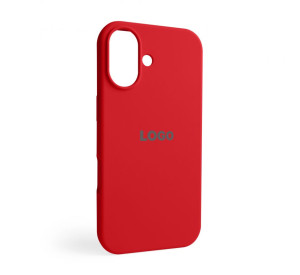 Чохол Full Silicone Case для Apple iPhone 17 red (14)
