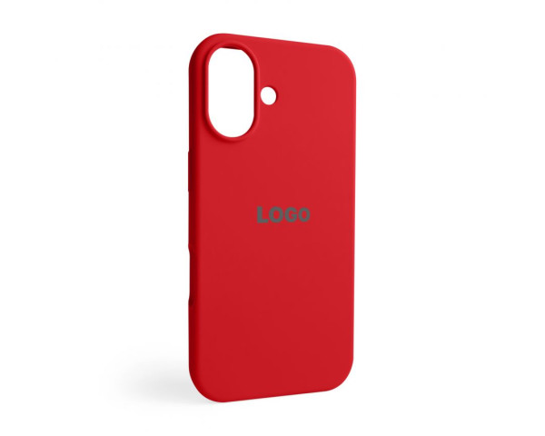 Чохол Full Silicone Case для Apple iPhone 17 red (14)
