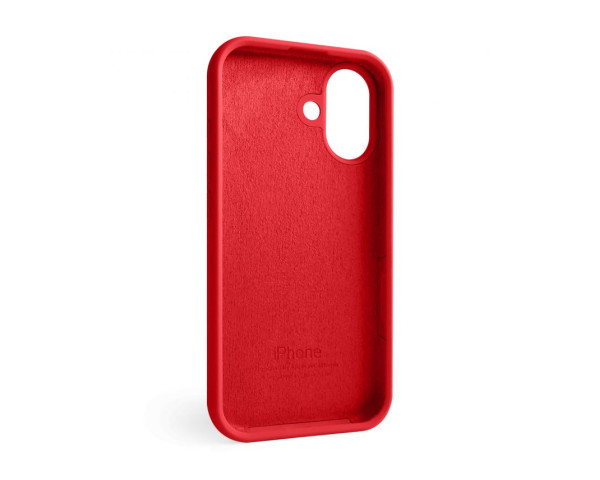 Чохол Full Silicone Case для Apple iPhone 17 red (14)