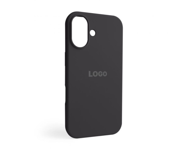 Чехол Full Silicone Case для Apple iPhone 17 dark grey (15)