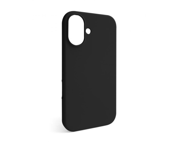 Чехол Full Silicone Case для Apple iPhone 17 black (18) (без логотипа)