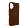 Чохол Full Silicone Case для Apple iPhone 17 dark brown (75)