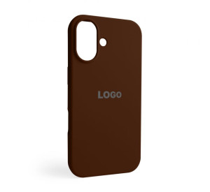 Чохол Full Silicone Case для Apple iPhone 17 dark brown (75)