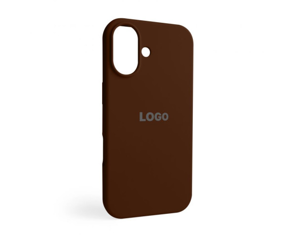 Чохол Full Silicone Case для Apple iPhone 17 dark brown (75)