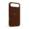 Чохол Full Silicone Case для Apple iPhone 17 Air dark brown (75)