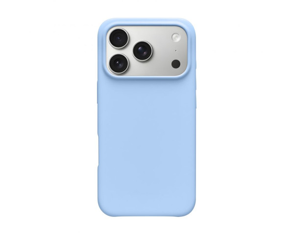 Чехол Full Silicone Case для Apple iPhone 17 Pro light blue (05) (без логотипа)