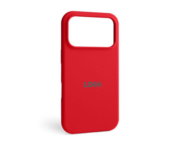 Чохол Full Silicone Case для Apple iPhone 17 Pro red (14)