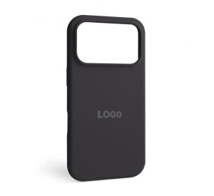 Чохол Full Silicone Case для Apple iPhone 17 Pro dark grey (15)