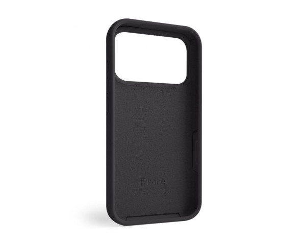 Чохол Full Silicone Case для Apple iPhone 17 Pro dark grey (15)