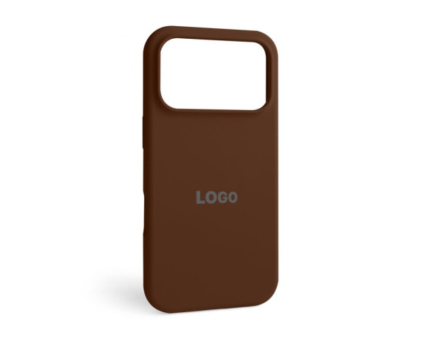 Чохол Full Silicone Case для Apple iPhone 17 Pro dark brown (75)