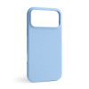 Чехол Full Silicone Case для Apple iPhone 17 Pro Max light blue (05) (без логотипа)