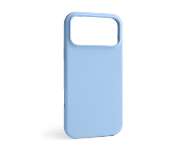 Чехол Full Silicone Case для Apple iPhone 17 Pro Max light blue (05) (без логотипа)