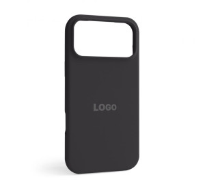 Чохол Full Silicone Case для Apple iPhone 17 Pro Max dark grey (15)