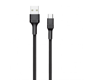 Кабель USB WALKER C575 Type-C black