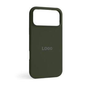 Чохол Full Silicone Case для Apple iPhone 17 Pro Max olive (35)