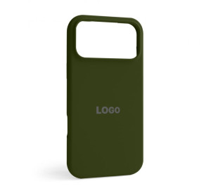 Чохол Full Silicone Case для Apple iPhone 17 Pro Max army green (45)