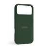 Чохол Full Silicone Case для Apple iPhone 17 Pro Max atrovirens (54)