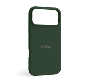 Чохол Full Silicone Case для Apple iPhone 17 Pro Max atrovirens (54)