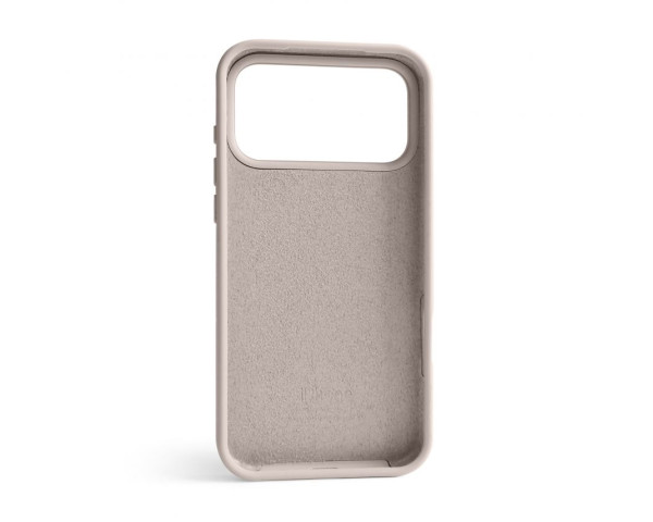 Чохол Full Silicone Case для Apple iPhone 17 Pro Max grey pink (73)