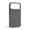 Чохол Full Silicone Case для Apple iPhone 17 Pro Max titanium grey (74)