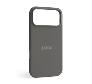 Чохол Full Silicone Case для Apple iPhone 17 Pro Max titanium grey (74)