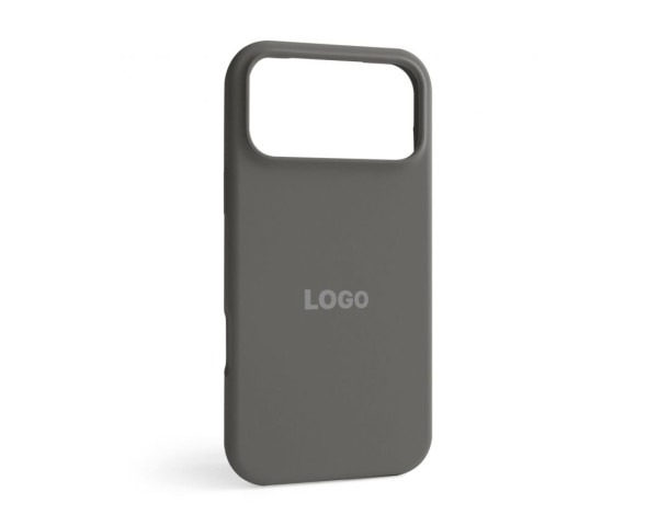 Чохол Full Silicone Case для Apple iPhone 17 Pro Max titanium grey (74)